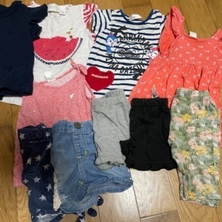 女の子　80 セット