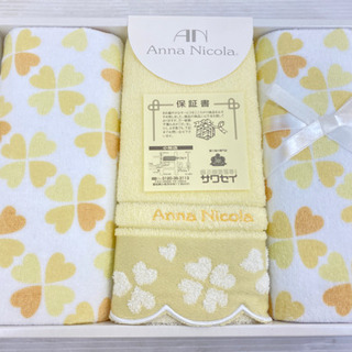 🐣🦋未使用❤︎アンナニコラ タオルセット🧚‍♀️🧚🏻