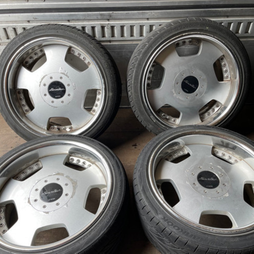 深リム　WORK ユーロライン 17インチ　4穴　5穴　マルチ