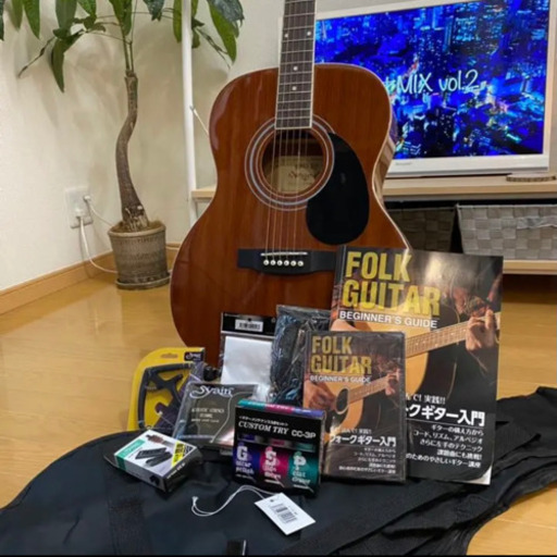 ほぼ新品 アコースティックギター ギター セット