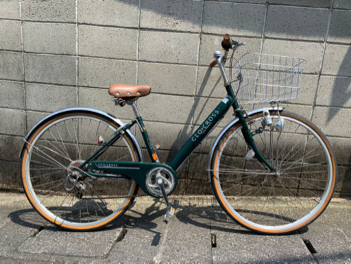 【中古自転車】27インチ6段変速　美品❗️鍵新品❗️スペアキーあり　若林自転車　膳所　SALE中❗️