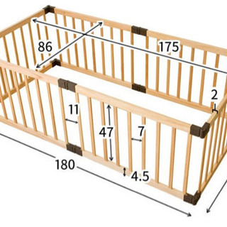 ベビーサークル　6枚セットの画像