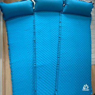 【お取引中】キャンプ用自動拡張式エアマット（3点セット）の画像
