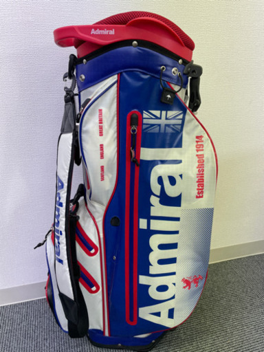 admiral  アドミラル　ゴルフバッグ　未使用