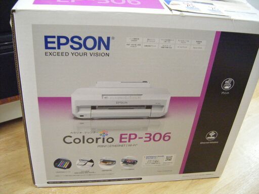 エプソン　プリンタ　E-306T　2020年製　中古品