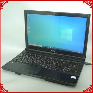 1台限定 ノートパソコン 中古良品 15.6型 富士通 AH42/J Pentium 4GB