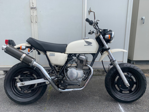 エイプ50 マフラー ファットタイヤカスタム 書類有 神奈川県川崎市発 配送可能