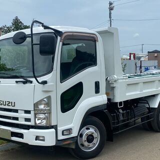 いすゞ フォワード ダンプ 4トン 平成23年式 SKG-FRR...