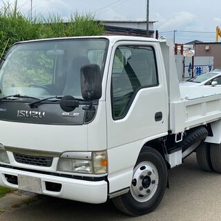 いすゞ　エルフ　高床　ダンプ　平成15年式　NKR81ED　最大...