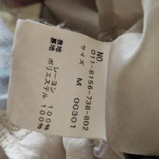 花柄スカート風キュロットの画像