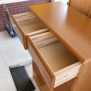 7段チェスト✨たんす✨衣類収納✨ブラウン✨幅90×奥行45×高さ144cm✨中古品の画像