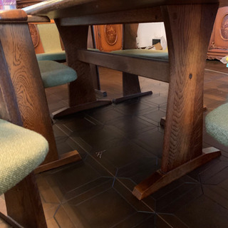 ダイニングテーブル　イス　セットの画像