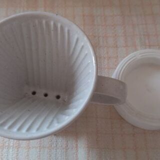 【取り引き決まりました】ドリップセット【陶器製】の画像