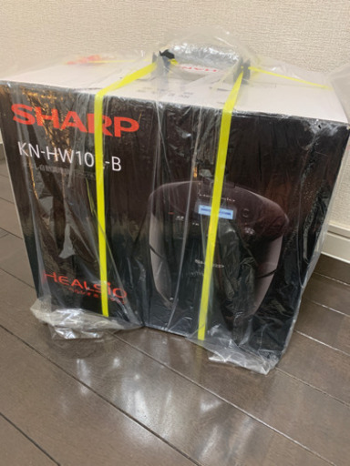 【\u003c新品\u003e【シャープ ヘルシオ ホットクック 】電気調理鍋 無水鍋 1.0L 1~2人用 スマホ連携 2段調理 ブラック KN-HW10E-B