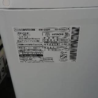 洗濯機 日立 5kg 2018年製 NW-50B?自社配送時?代引き可?※現金、クレジット、スマホ決済対応※【3ヶ月保証★送料に設置込】