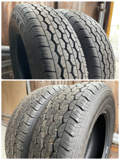 新車外し BRIDGESTONE ブリヂストン RD-613 STEEL 195/70R15 106/104L LT ライトトラック 