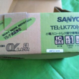 SANYO テ･ブ･ラ･コードるす TEL−LK770(H)グレーの画像