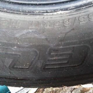 今外しました。265 65 17 DIY用　履き替え用　タイヤです