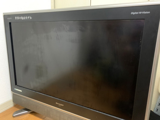 SHARPテレビ