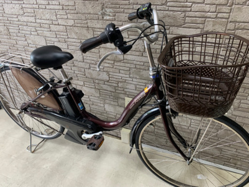 東京23区配達無料　新基準　ブリヂストン　アシスタ　8.7Ah リチウム 電動自転車 中古自転車26インチ☆