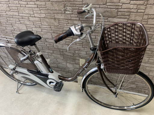 東京23区配達無料　新基準　Panasonic パナソニック ビビDX　6.6Ah リチウム 電動自転車 中古自転車26インチ☆☆