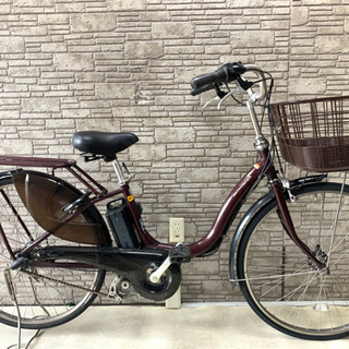 東京23区配達無料　新基準　ヤマハ　パスナチュラ　8.7Ah リチウム 電動自転車 中古自転車26インチ 