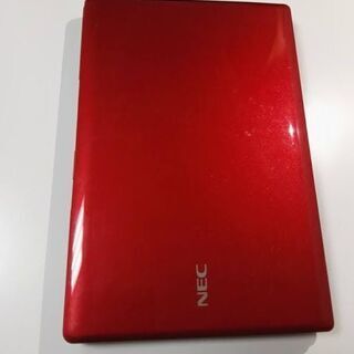 【鮮やかレッド/NEC Lavie/コンパクトノートPC/最新Win10】の画像