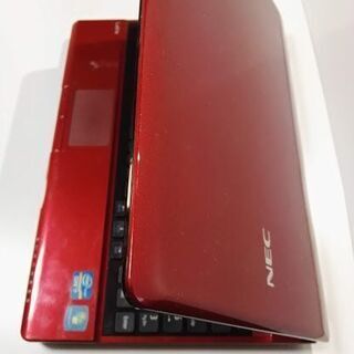 【鮮やかレッド/NEC Lavie/コンパクトノートPC/最新Win10】の画像