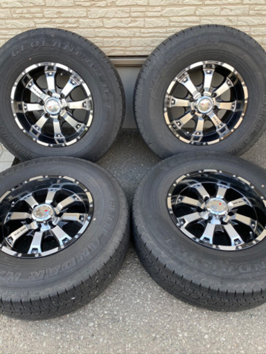 【MKW】mk-46 16×8.0J ヨコハマジオランダー265/70R16