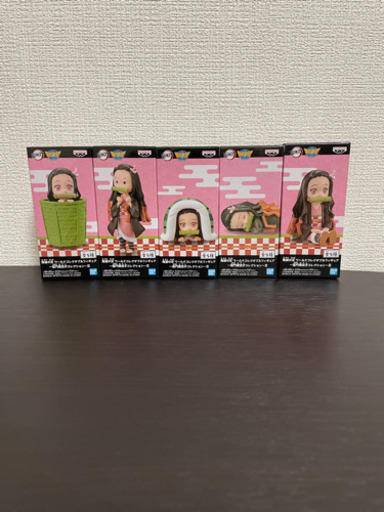 WCFフィギュア　禰豆子5種セット