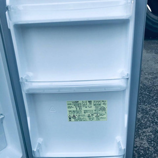 ✨2017年製✨1747番 シャープ✨ノンフロン冷凍冷蔵庫✨SJ-H12B-S‼️の画像