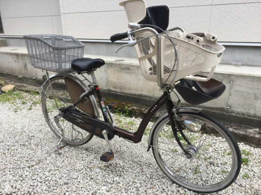 【お取り置き中】260.子供乗せ自転車ブリヂストンアンジェリーノ