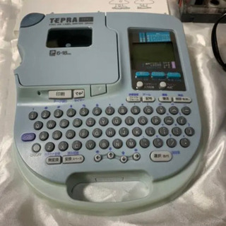 テプラプロ　SR333 本体　テープカートリッジ　取説の画像