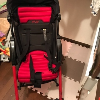 直接取引希望　コンビ　f2 赤　黒　Ｂ型ベビーカー　おもちゃおま...
