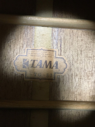 【中古品 キズあり】アコースティックギター TAMA TG-80