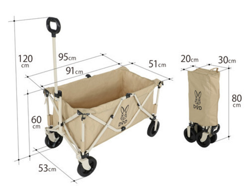 DOD(ディーオーディー) キャリーワゴン⛺️