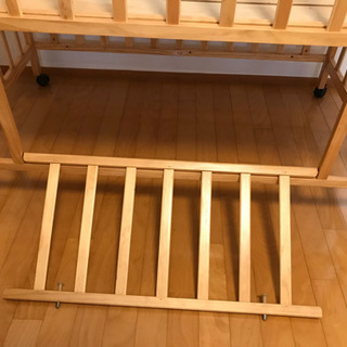 ★お取り引き中★大和屋　ハイタイプベビーベッド　フロールの画像