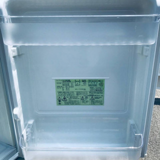 ③✨2017年製✨1310番 シャープ✨ノンフロン冷凍冷蔵庫✨SJ-C14Y-W‼️の画像