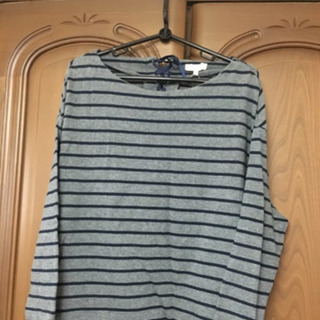 ボーダーカットソー