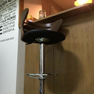 【値下げ】バーチェア 2,000円★座面高さ60〜80cm