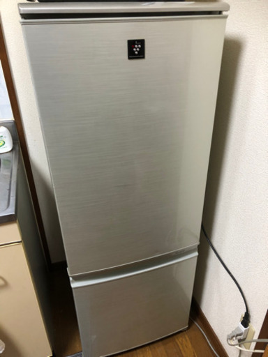 【商談成立済】【プラズマクラスター搭載】トップフリーザー167L冷蔵庫 ゴールド系 SJ-PD17T-N