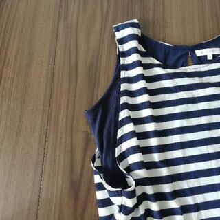 TAKEO KIKUCHIボーダーワンピースの画像