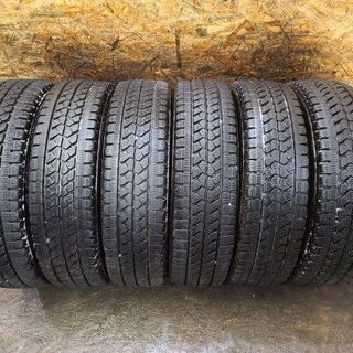 BS BLIZZAK W979 205/75R16 113/111L LT 16インチ トラックタイヤ スタッドレス 6本 2019年製 エルフ等 (VTM433) クレジットカード QR決済可能