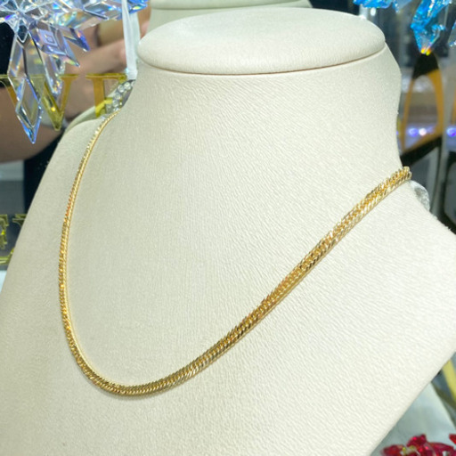 【中古品】K18 8面トリプル　17g 42cm［543］