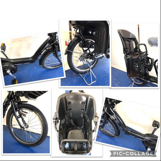 関東全域送料無料 保証付き ブリヂストン アンジェリーノ 20インチ 3人乗り 8.7ah 電動自転車