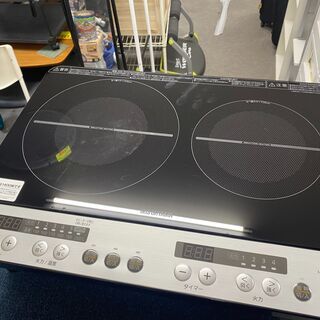 保証付き　アイリスオーヤマ　IHコンロ　IHK-W12S-B   リサイクルショップウルカウ　高津の画像