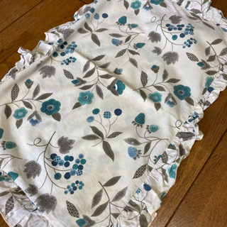 ボタニカル柄　枕カバーのみ　難ありの画像