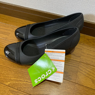 新品クロックス　レインシューズ(パンプス)