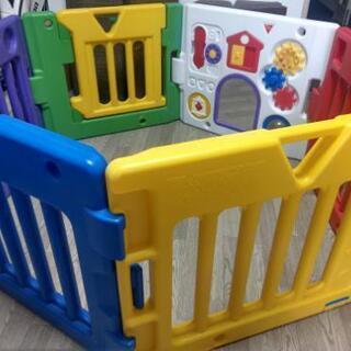 ［引取希望］日本育児　ベビーサークルDX