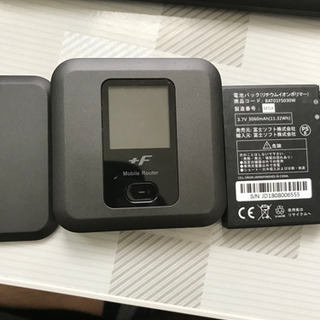 2018年購入 ポケットWiFi FS030W SIM無し
